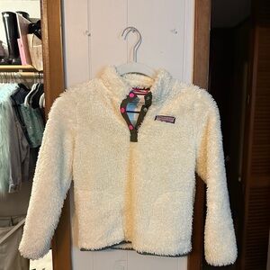 Vineyard Vines kids fuzzy quarter button up